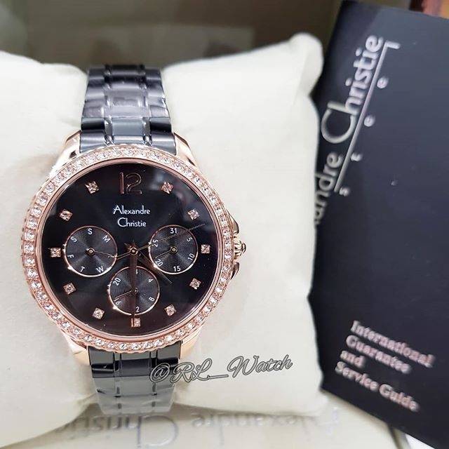 ALEXANDRE CHRISTIE AC2768 Rose Black