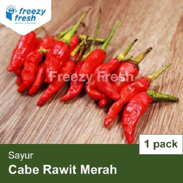 

Cabe Rawit Merah (1 pack 150 gr)