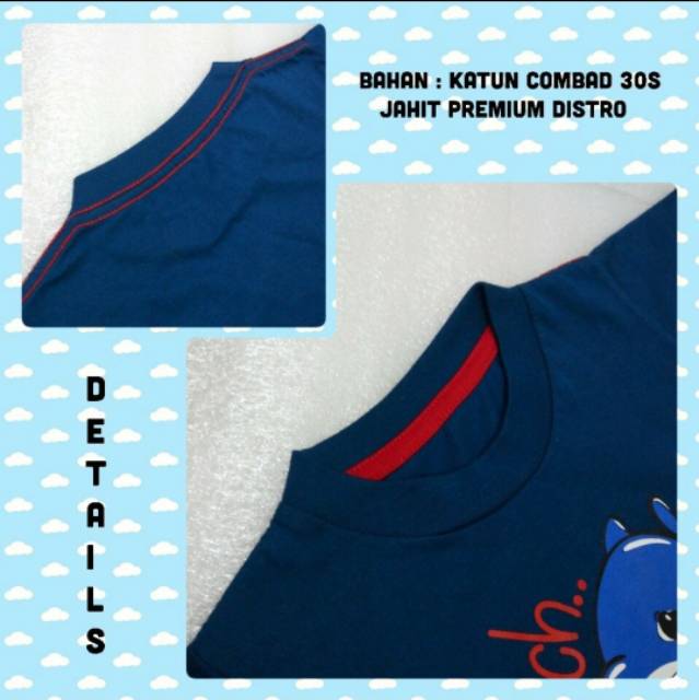 Kaos Anak Baju Atasan Katun Combed 30s Kids Factory Kualitas Premium Baby Victory