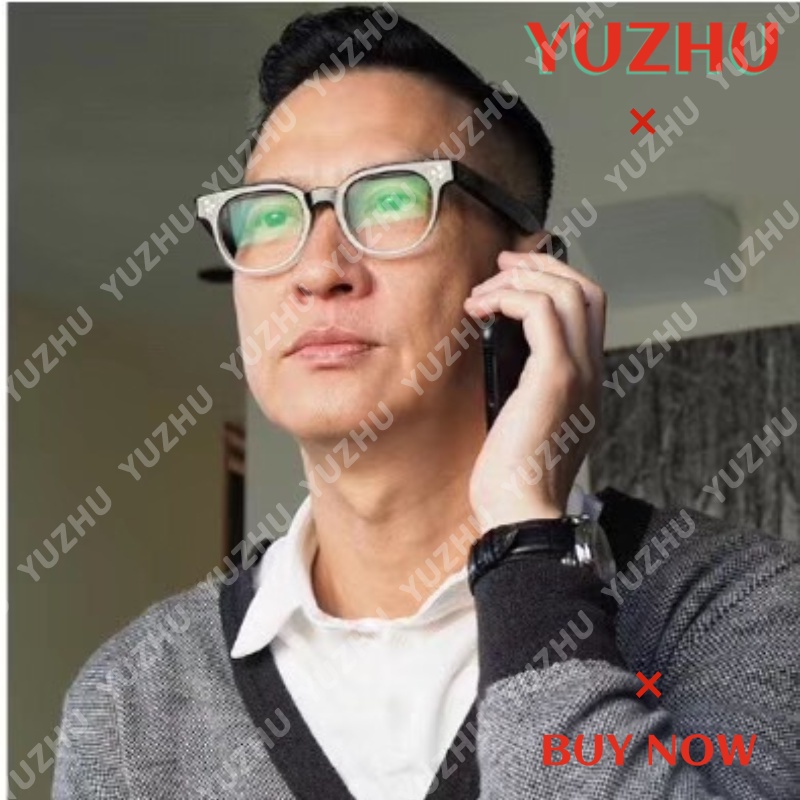 (YUZHU) Bayar di Tempat Kacamataminus 0°~-400° Eyeglasses Korean Retro Bundar Eyeglasses Wanita/Pria