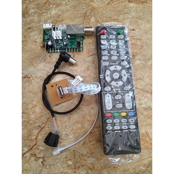 TUNER DIGITAL TV TABUNG DVB-T2 UNIVERSAL