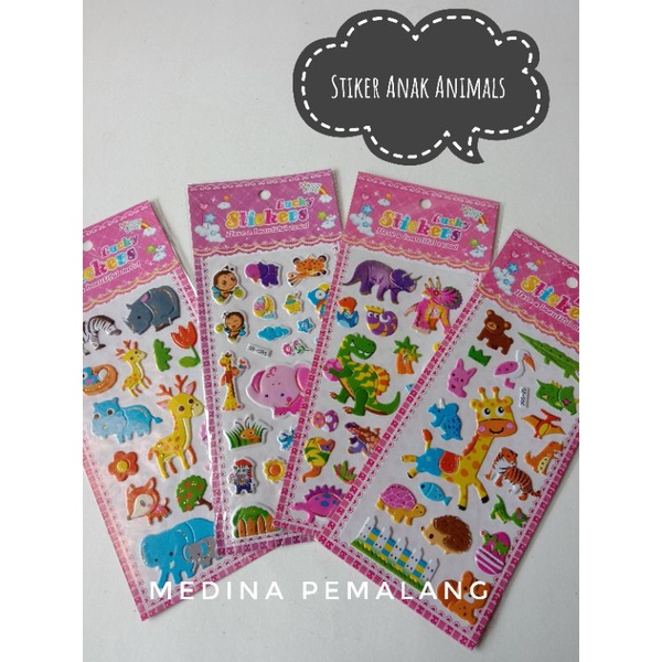 

Sticker Anak Seri Binatang