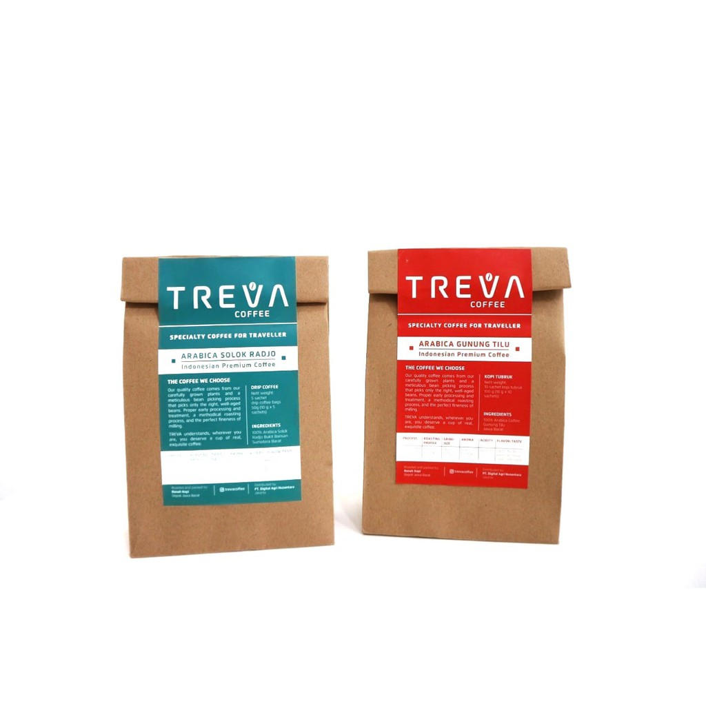 

Treva Coffee Arabika Gunung Tilu mix Solok Radjo