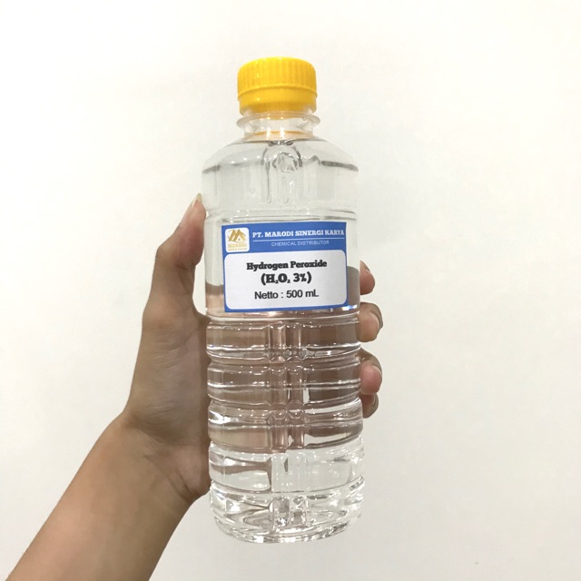 Jual Hidrogen Peroksida Hydrogen Peroxide 3 500 Ml Shopee Indonesia