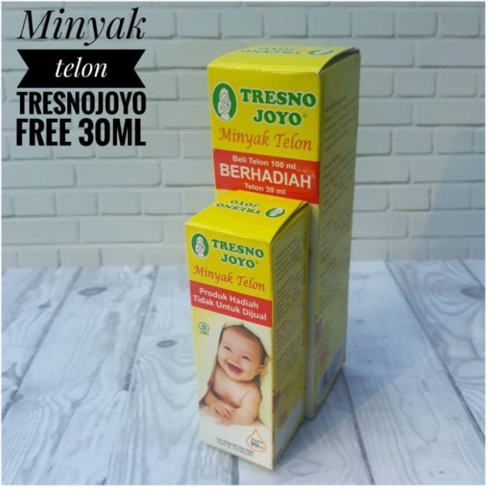 Minyak Telon Tresnojoyo 100ml free 30ml