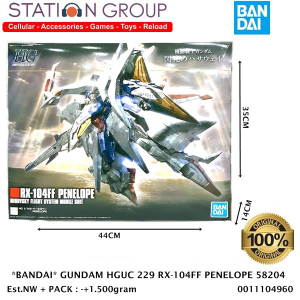 BANDAI GUNDAM HGUC 229 RX-104FF PENELOPE 58204