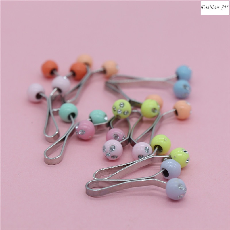 12pcs bros Pin Bentuk Smiley Face Warnawarni Untuk hijab Turki M20017