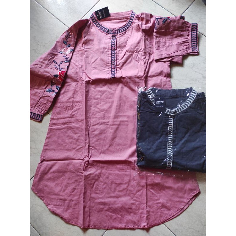 Tunik Katun Premium Bordir