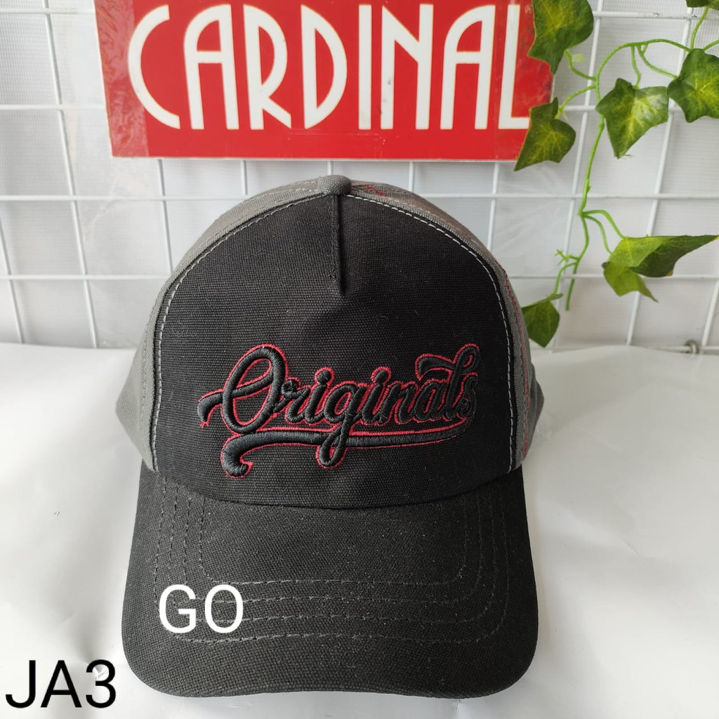 gof JA TOPI CARDINAL 100% ORIGINAL topi cardinal brand topi cardinal terbaru jeans