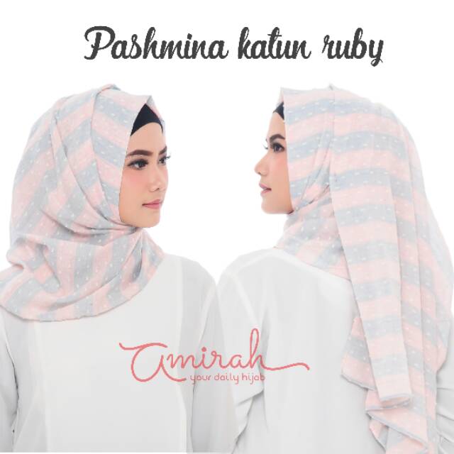 PASHMINA PASTEL KATUN RUBIAH