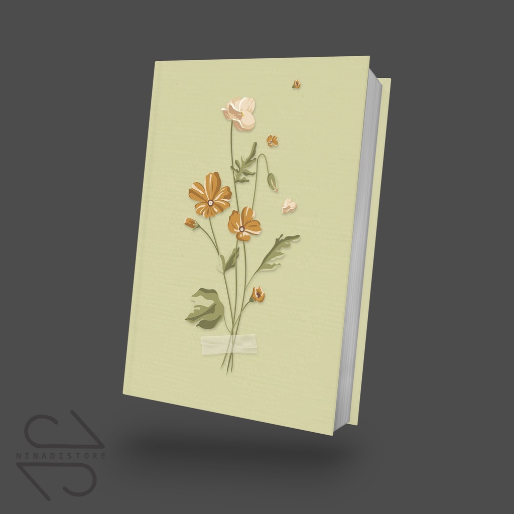

Pocket Book/Notebook Buku Tulis Catatan Green Aestetic GCE04 Note Agenda Planner, Journal, Diary, Gift / Premium Hardcover A6 isi polos dan garis