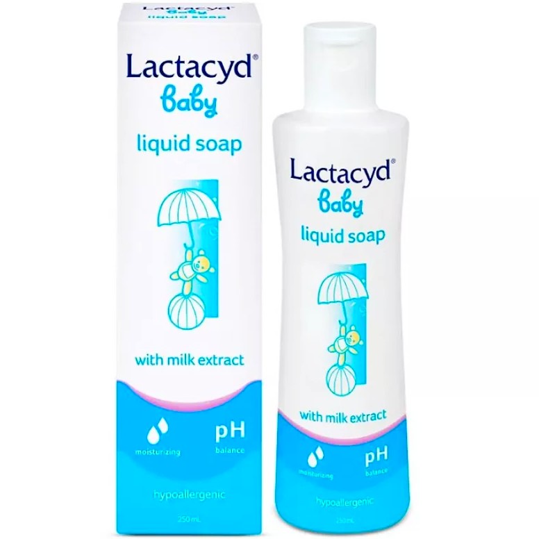 *Lailai* LACTACYD Baby Cleansing and Moisturizing Sabun Bayi 60ml / 150ml / 250ml / Gentle Care 60 ml 150 ml 250 ml 500 ml / Extra Milky 60ml - Sabun Menjaga Kelembaban Kulit Bayi