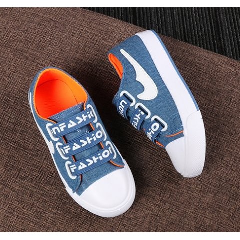 Trio Fashion Denim Blue Shoes (WR-17)