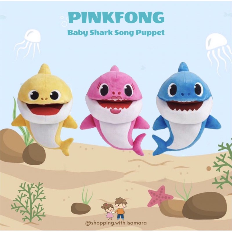 Jual Pinkfong Baby Shark Hand Puppet / Boneka Tangan Shopee Indonesia
