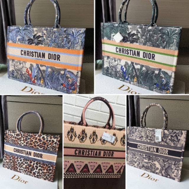 Tas Christian Dior Book Tote