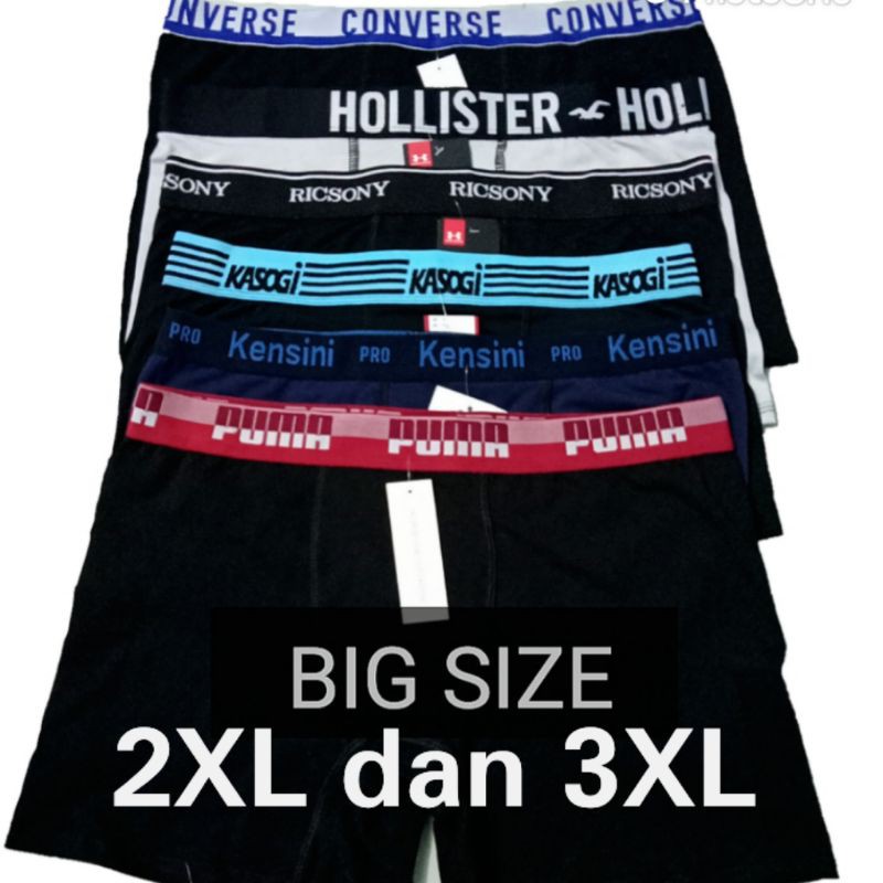 CELANA DALAM PRIA BIG SIZE XXL XXXL BOXER JUMBO