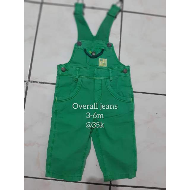 PRELOVED OVERALL JEANS