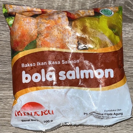 

Bola Salmon Minaku 200gr / Salmon Ball Minaku 200gram