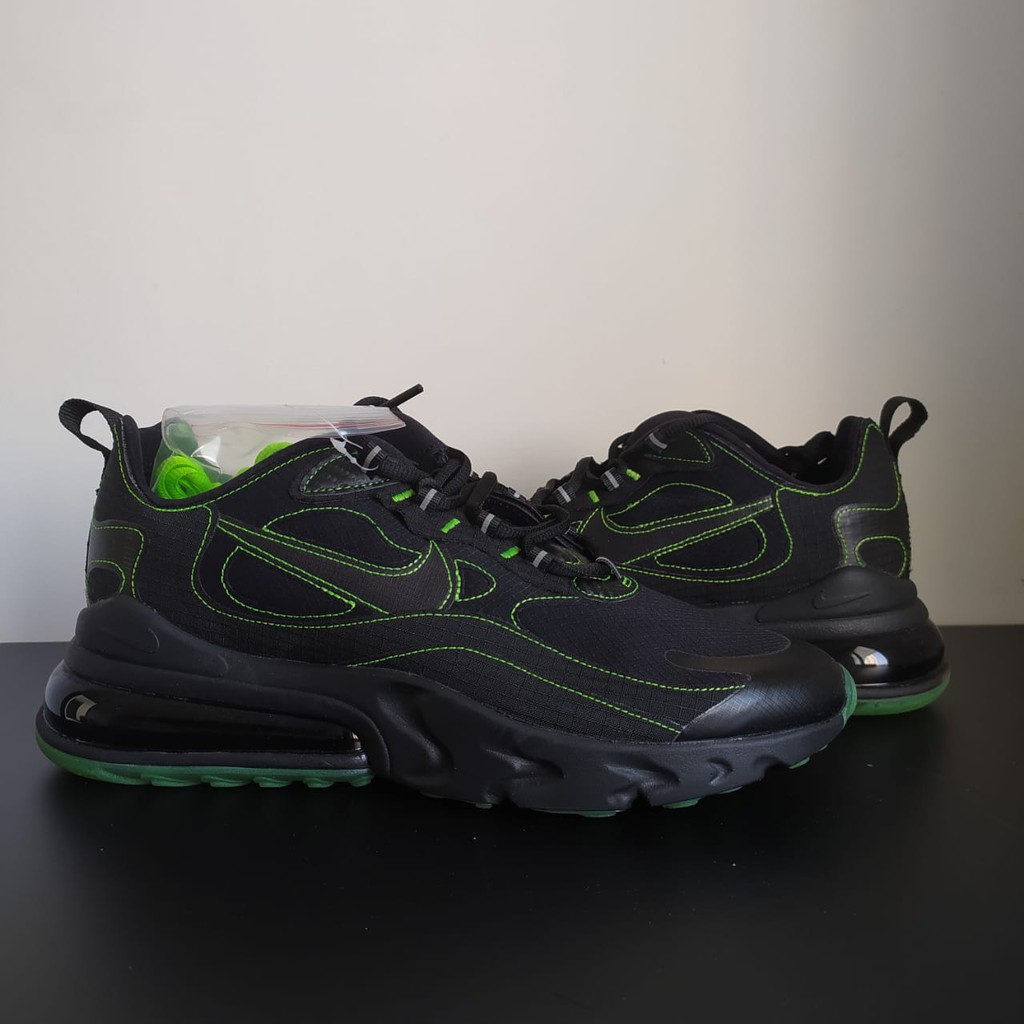 Nike Air Max 270 React Black Electric Green