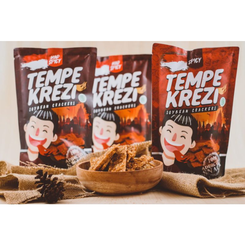 

Tempe Krezi Keripik Tempe Pedas