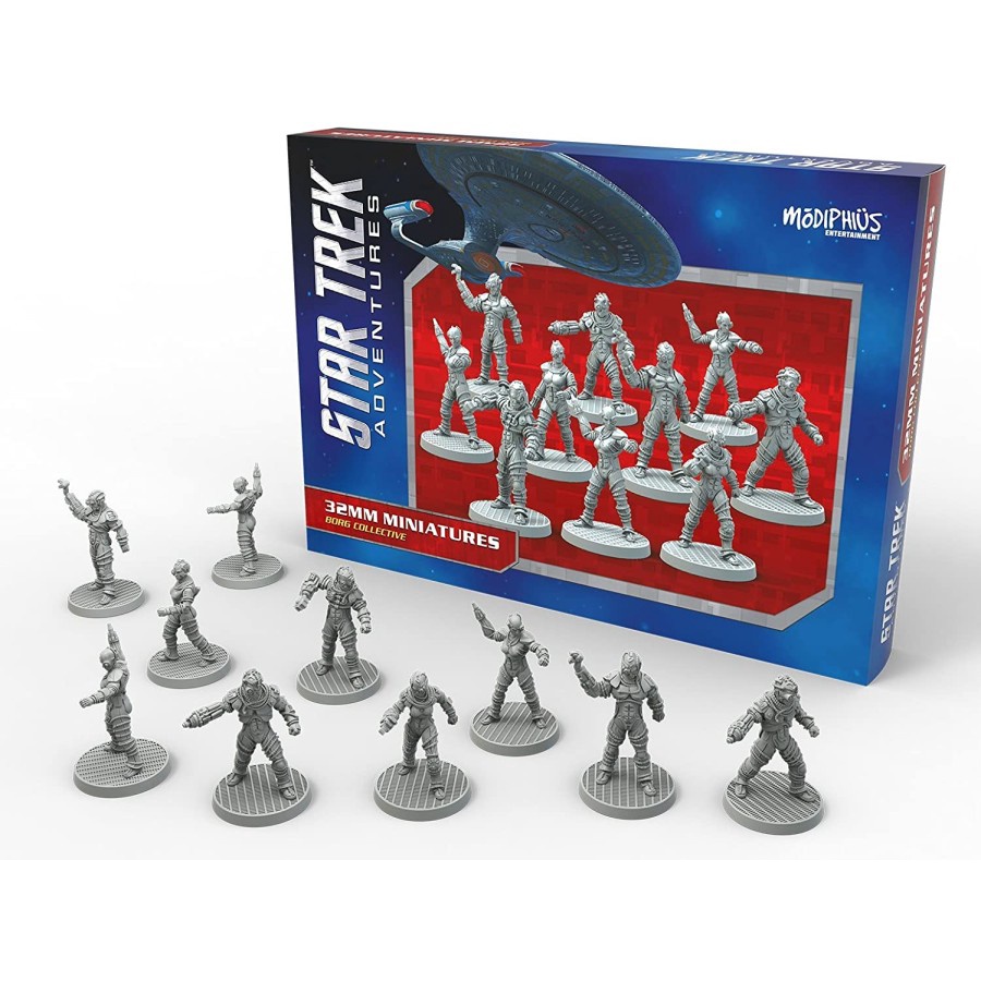 Star Trek Adventures Borg Collective (32MM Minis Box Set) Figure