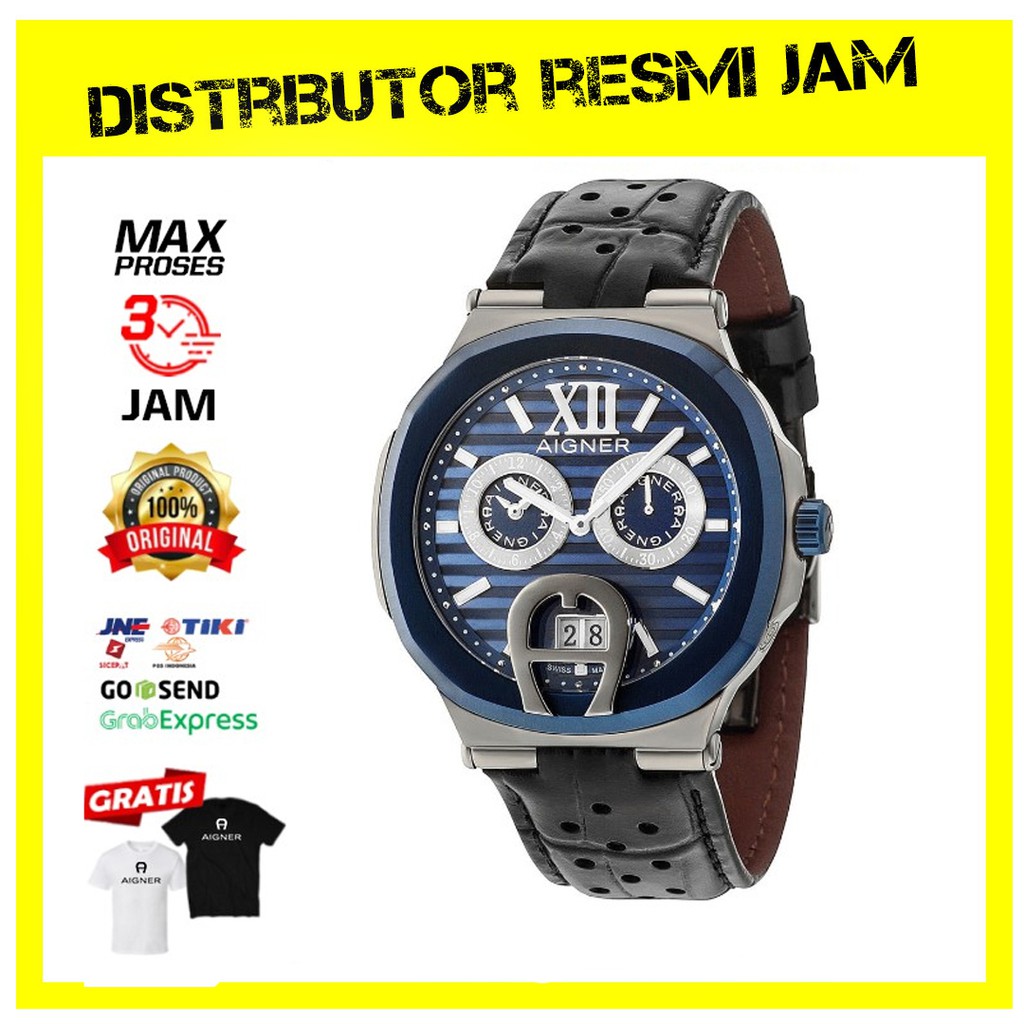 Jam Tangan Aigner A113105 / Jam Aigner A113105 Garansi Resmi Original