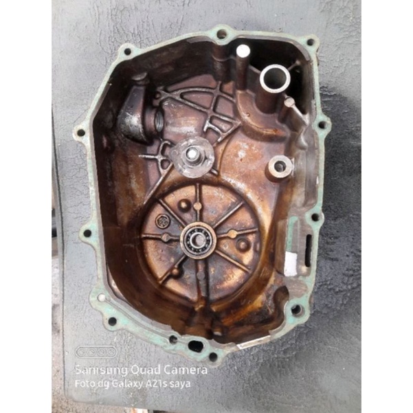 Blok Mesin Kanan Oil Honda Supra x 125 Original Copotan Motor