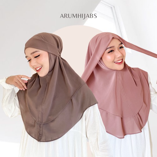Bergo Nura Arabian Hijab Instan Ceruty