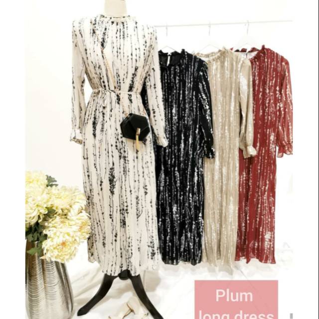 Dress plisket import