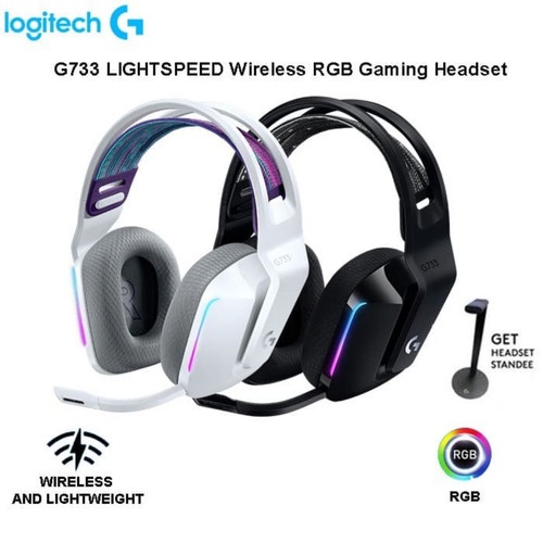 Logitech G733 LIGHTSPEED Wireless RGB Headphone Gaming Headset