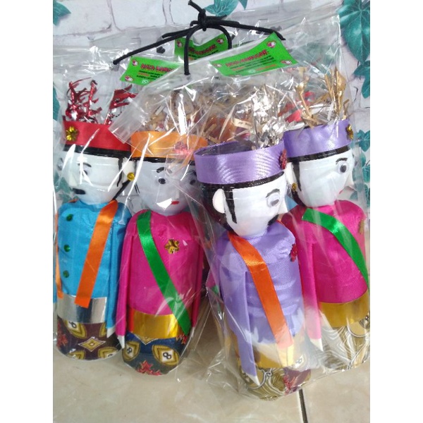 miniatur ondel ondel botol