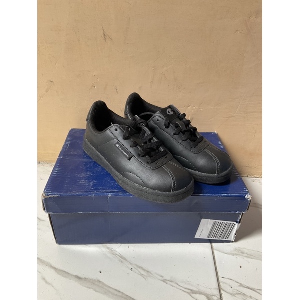 Ori Sale 75% Sepatu Anak Sekolah Hitam Champion RALLY