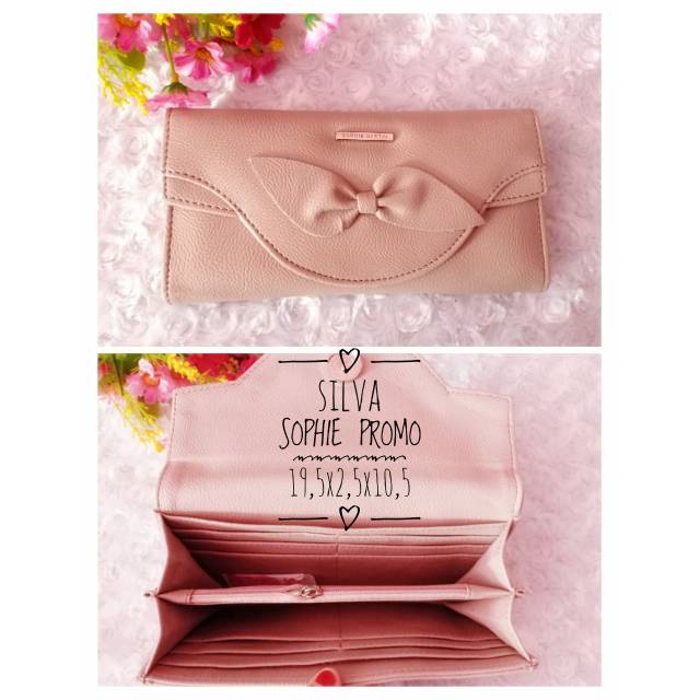 Dompet Wanita Sophie Martin Paris Official Store Promo Terbaru 2025 Kekinian Viral Silva Cream ORI