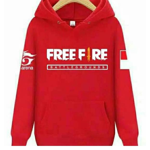 Serba Murah Jaket hoodie anak free fire garena usia 6-13 tahun