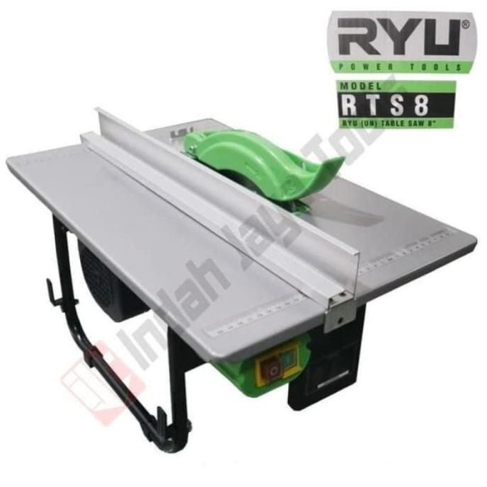 Ryu Rts 8 Table Saw 8 Inch - Mesin Potong Gergaji Kayu Meja Duduk Papoymall