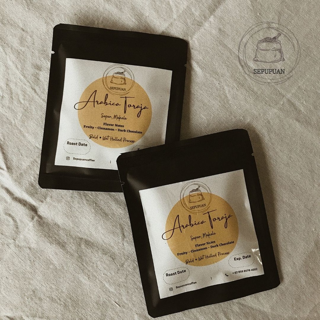 

DRIP BAG SEPUPUAN - ARABICA TORAJA 12 GR