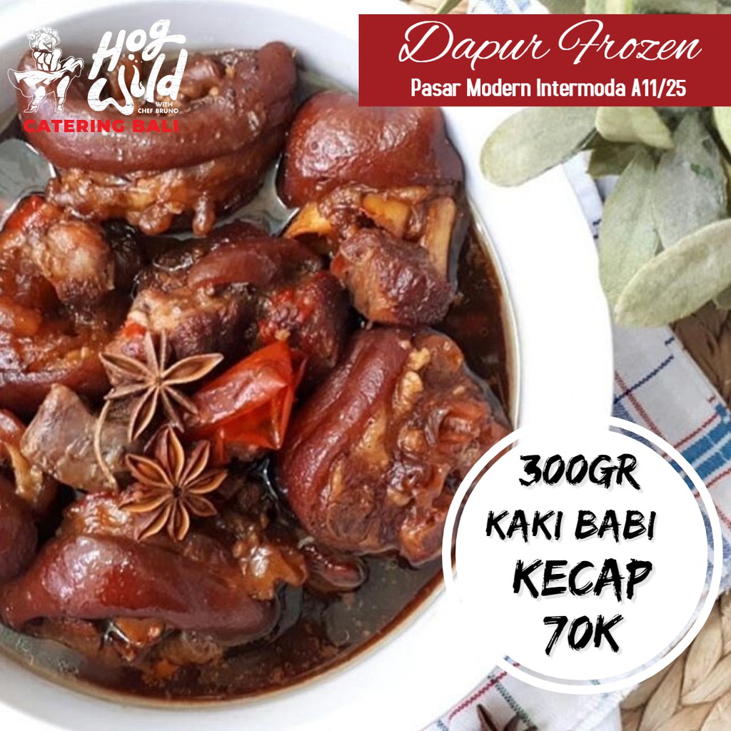 

Kaki Babi Kecap 300gr Frozen
