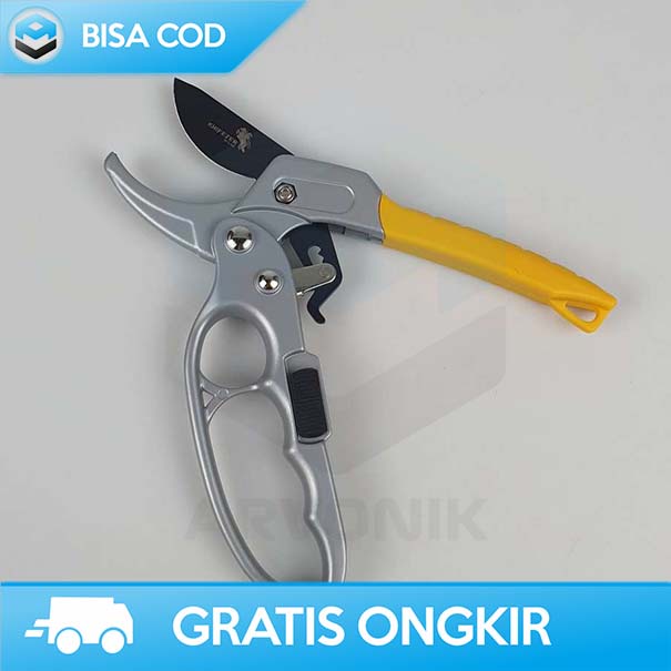 GUNTING BATANG RANTING TANAMAN KNIFEZER GARDEN PRUNING SHEAR BAJA ORI