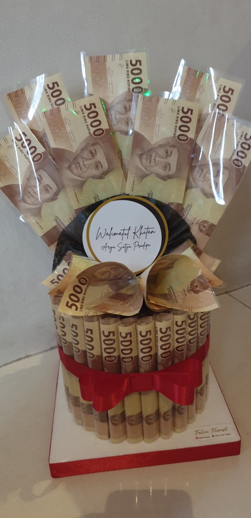 Kue Uang Asli 200 Ribu | Money Cake Murah