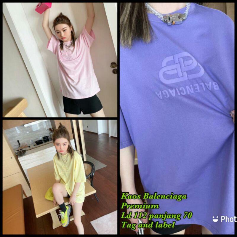 Kaos Wanita Balen Import Allsize