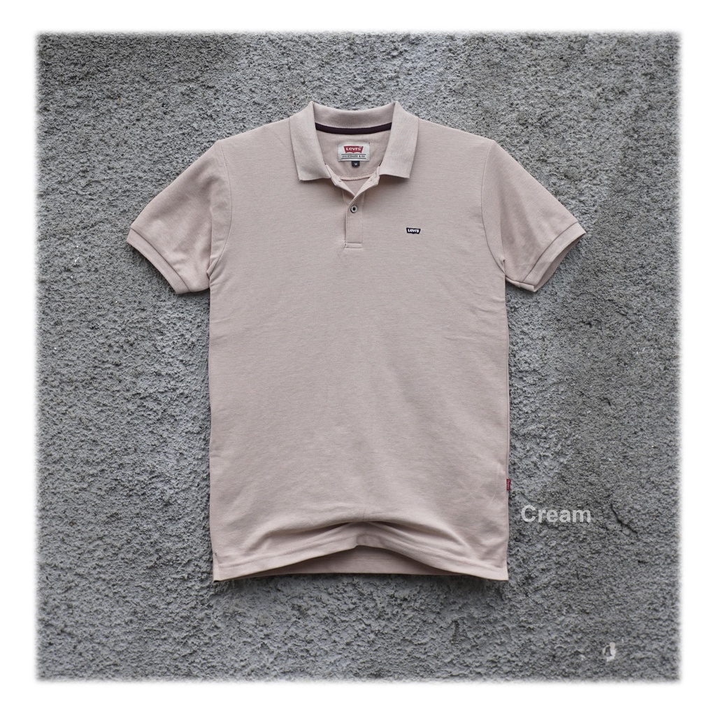 Kaos Pique Polo Levi's - Beige