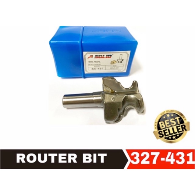 Mata Router  Mata Profil 327-431 Solid Cove  Bead Bits