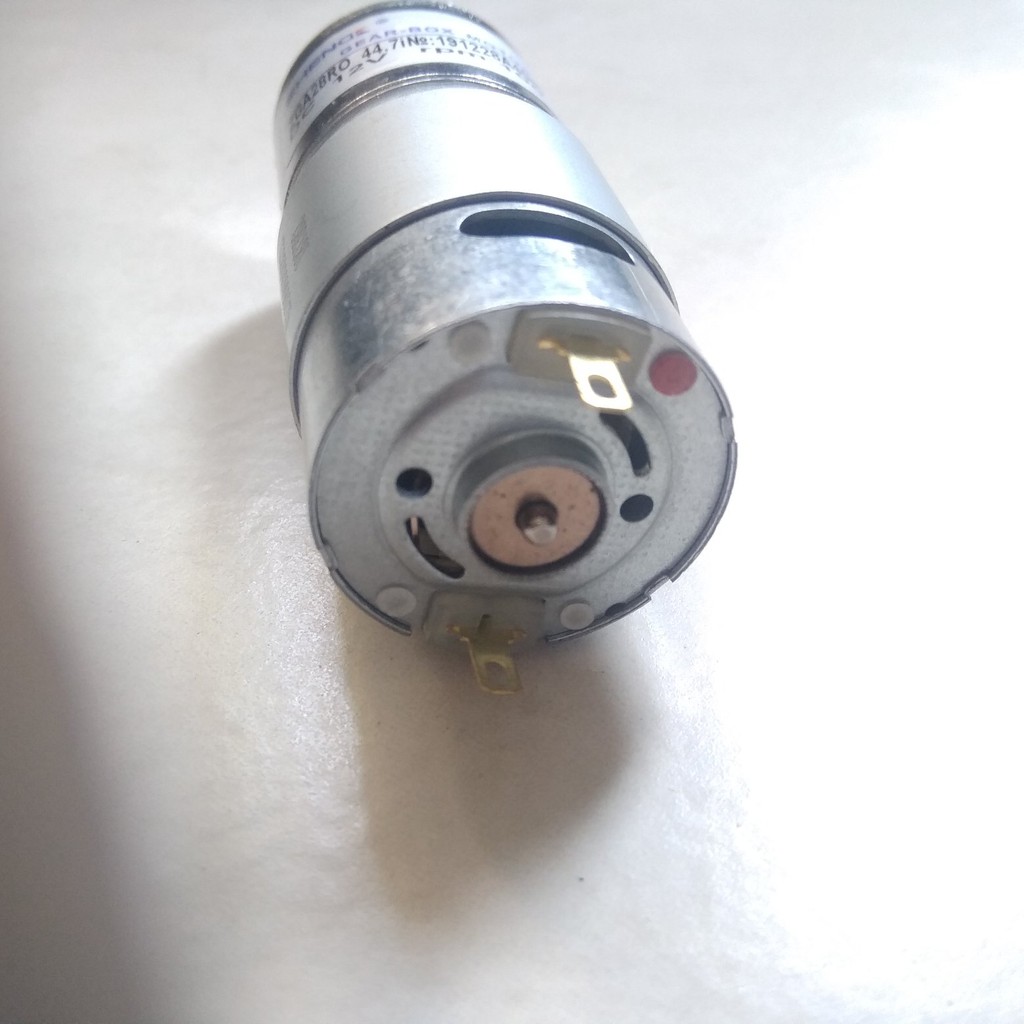 Motor GearBox DC 12V 100R - 5000 rpm ( ZGA28RO 44.7i )