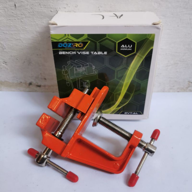 CATOK MEJA MINI BAIS MEJA ALUMINIUM BENCH VISE CLAMP RAGUMCATOK MEJA MINI BAIS MEJA ALUMINIUM DAN NY