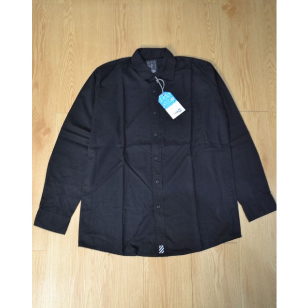 Kemeja Hitam Polos Dzlab