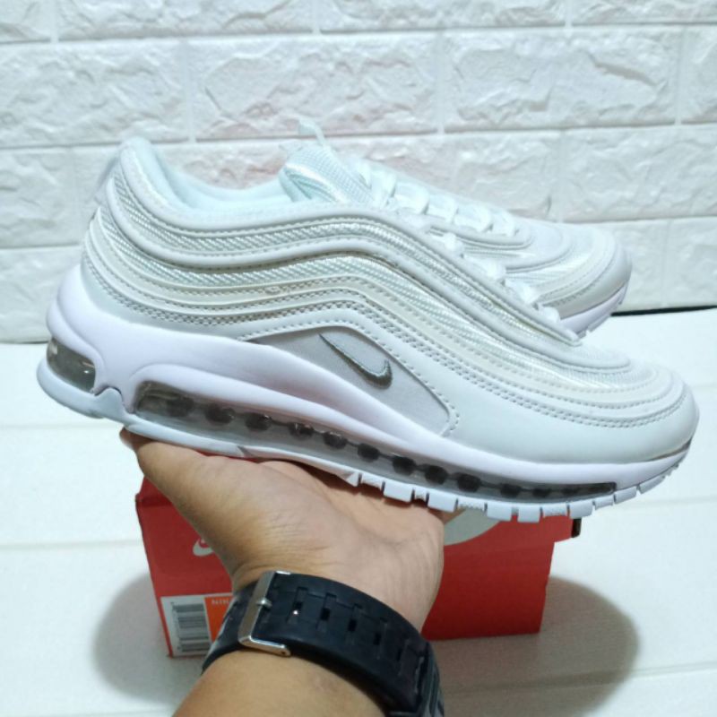 SEPATU NIKE AIR MAX 97 ALL WHITE PULL PUTIH