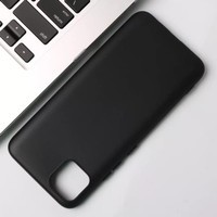 Softcase Real Me C1 C2 C3 C11 C12 C15 C17 Slim Matte Case Hitam Black Jelly Lembut Silikon