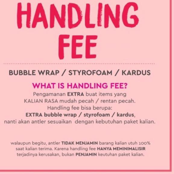 

HOT SALE!! KODE-288 HANDLING FEE / EXTRA EKSTRA BUBBLE