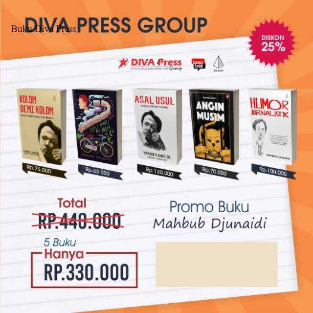 Promo Buku Mahbub Djunaidi