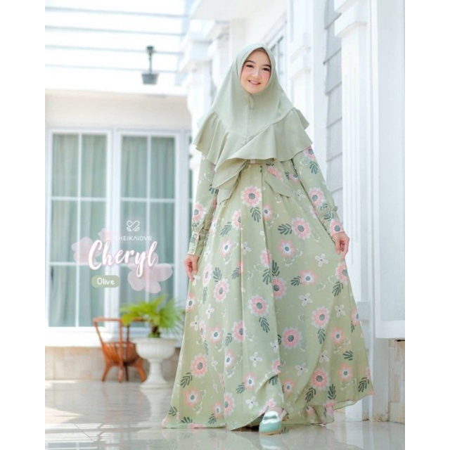 Open Order 28 Sept Cheryl Dress by Sheika Hijab
